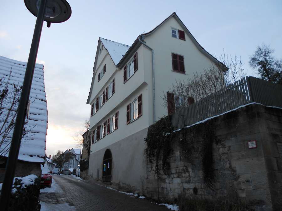 Ansicht ev. Pfarrhaus Rohracker