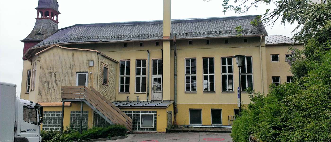 Schwäbisch Hall, Diakonie Klinikum, Kapellensaal und Johanniterhaus